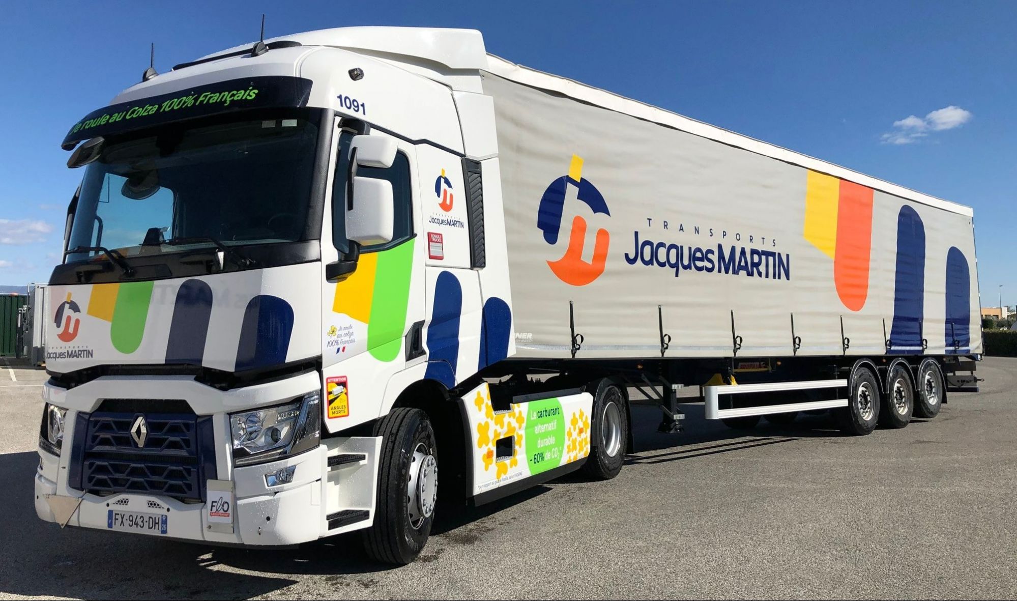 Transport Jacques Martin :  Investissements Carburants alternatifs